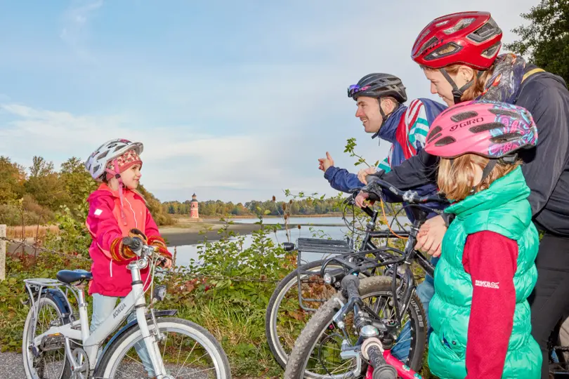 Familienfreundlich:  Auf Entdeckungstour durch das Land der Pferde - Radtour von Moritzburg nach Weinböhla